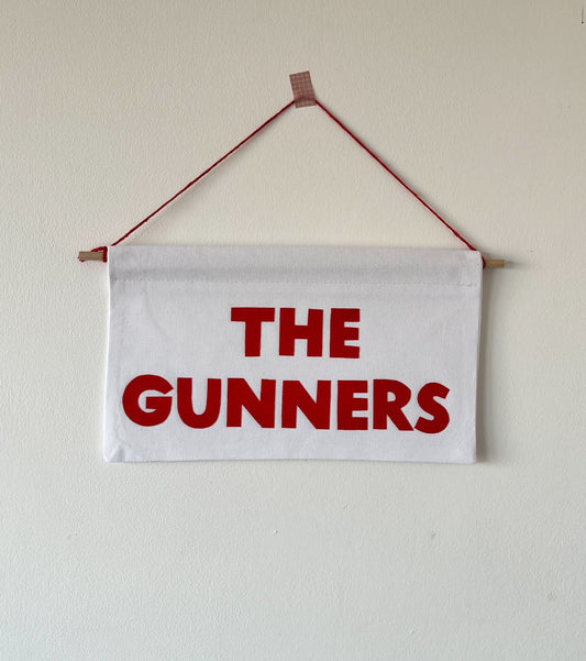 Arsenal 'The Gunners' Rectangle Pennant Flag