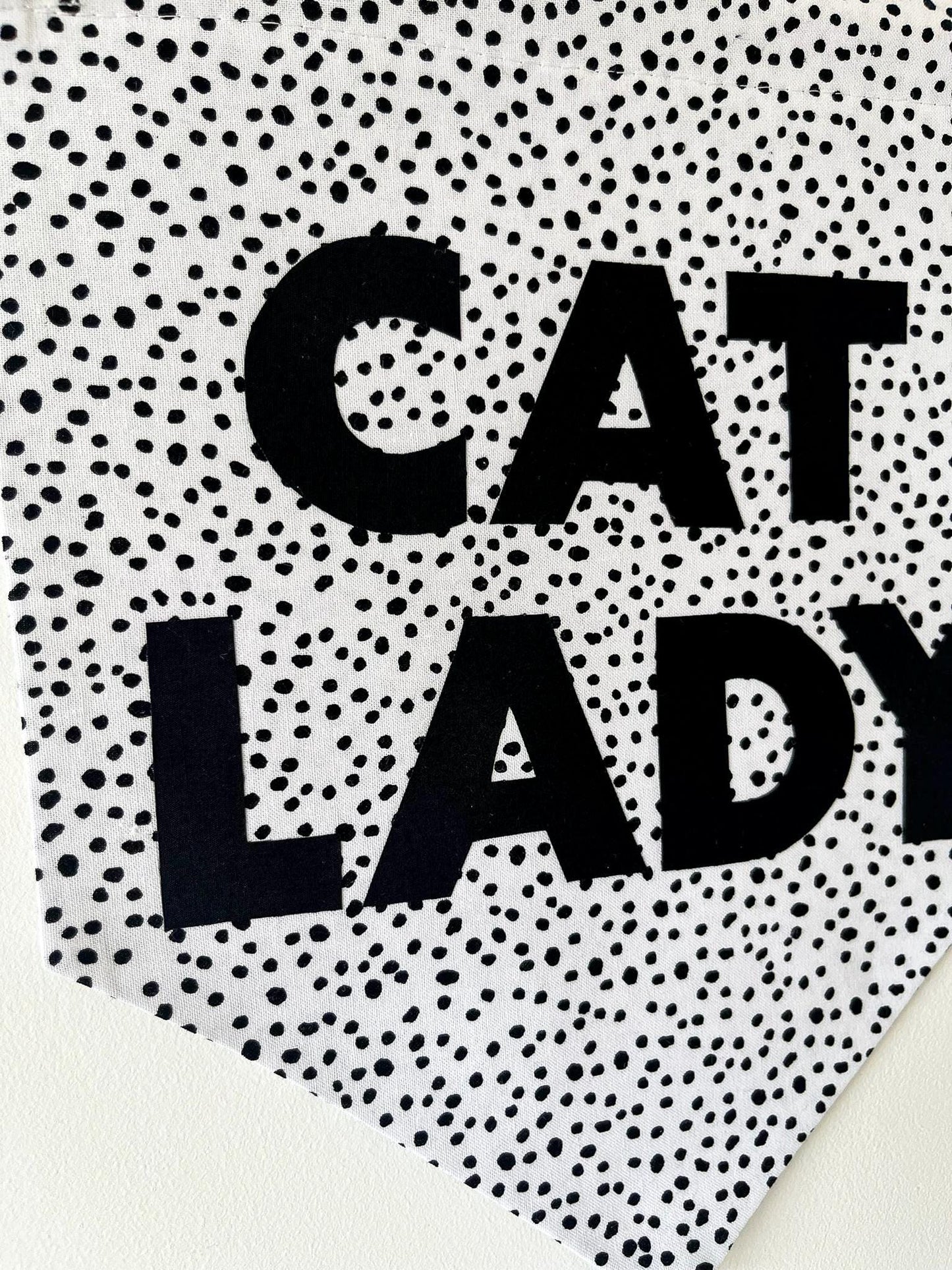 Cat Lady Pennant Flag