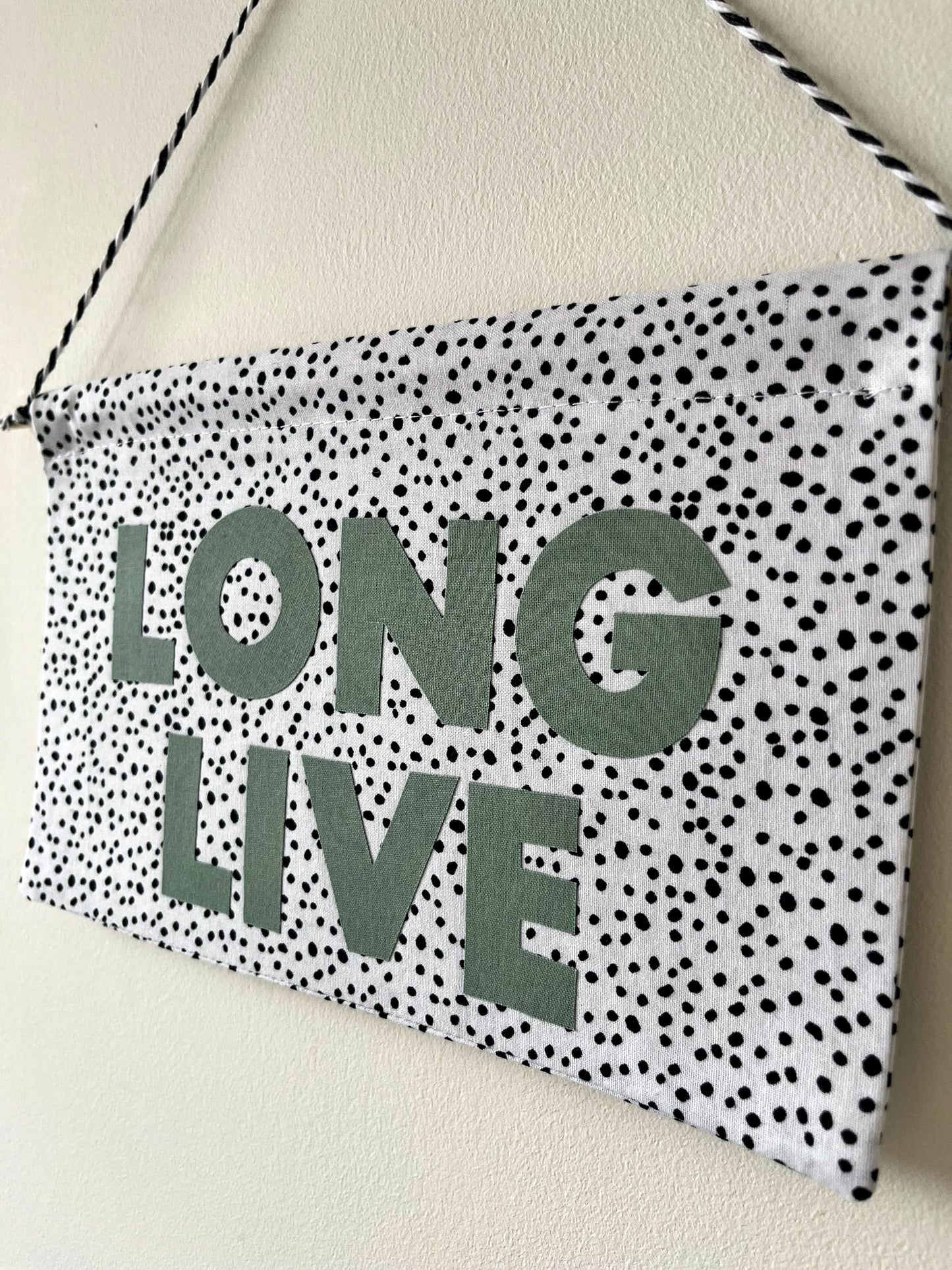 Taylor Swift Inspired 'Long Live' Rectangle Pennant Flag