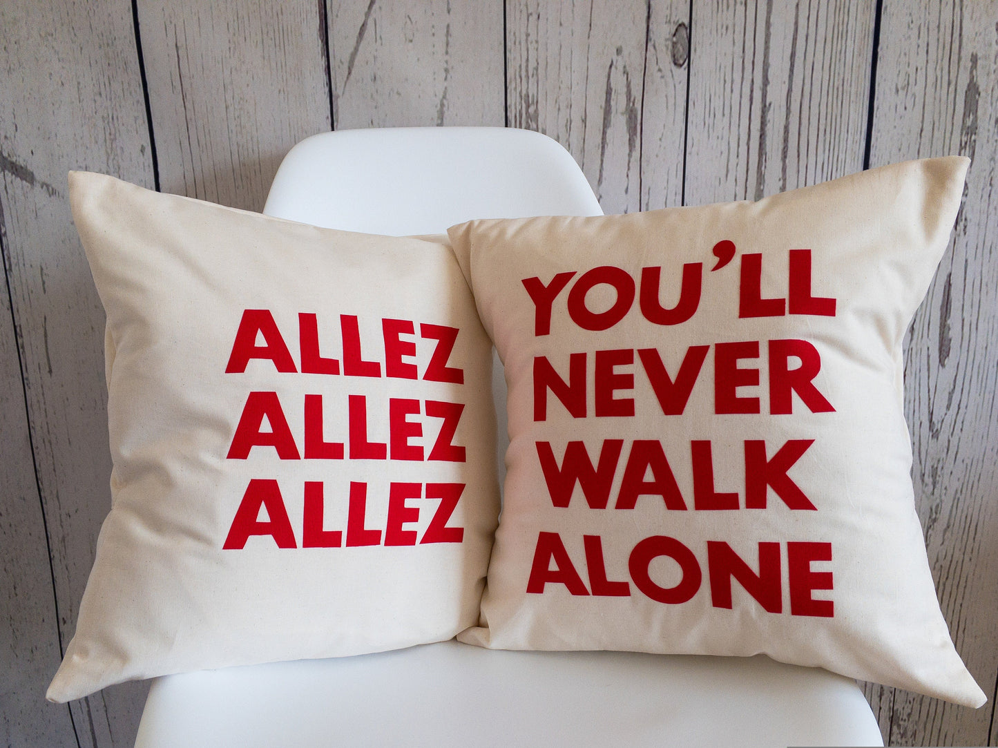 Allez, Allez, Allez Cushion Cover - Liverpool inspired