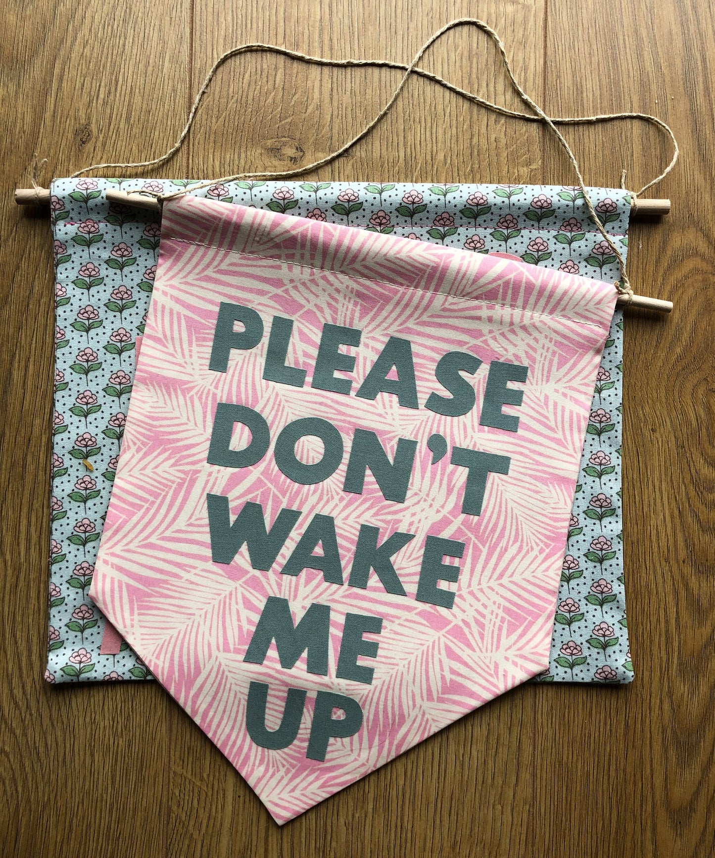 Kacey Musgraves Inspired 'Please Don't Wake Me Up' Pennant Flag