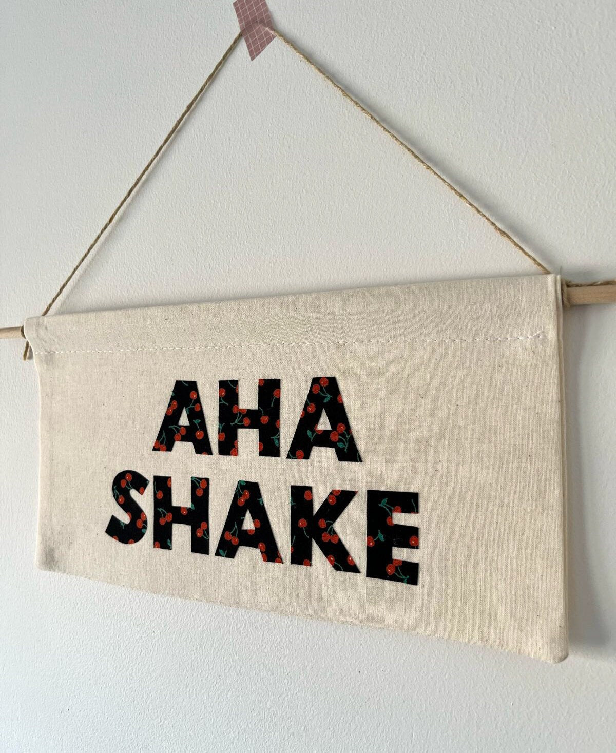 Kings of Leon Inspired 'AHA SHAKE' Pennant Flag