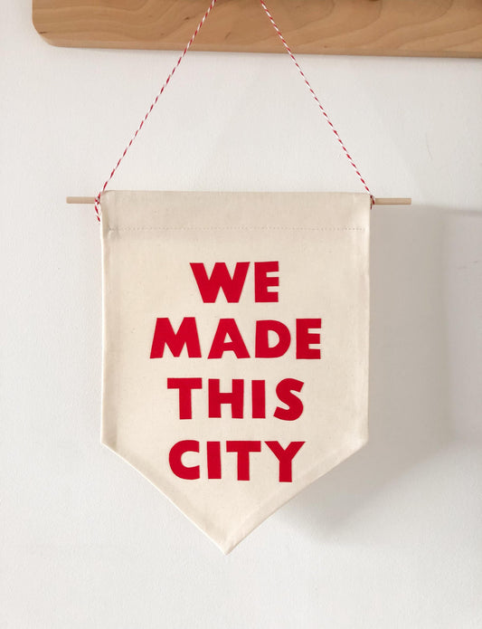 Liverpool 'We Made This City' Pennant Flag