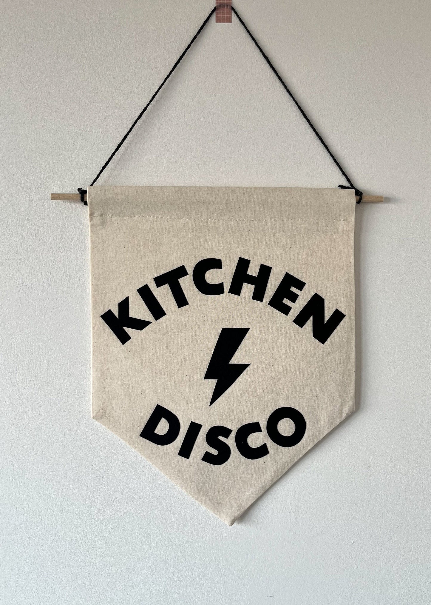 Kitchen Disco Pennant Flag