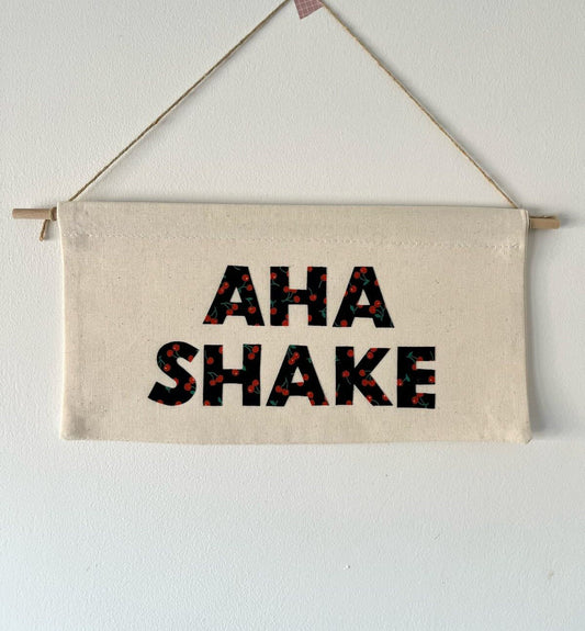 Kings of Leon Inspired 'AHA SHAKE' Pennant Flag