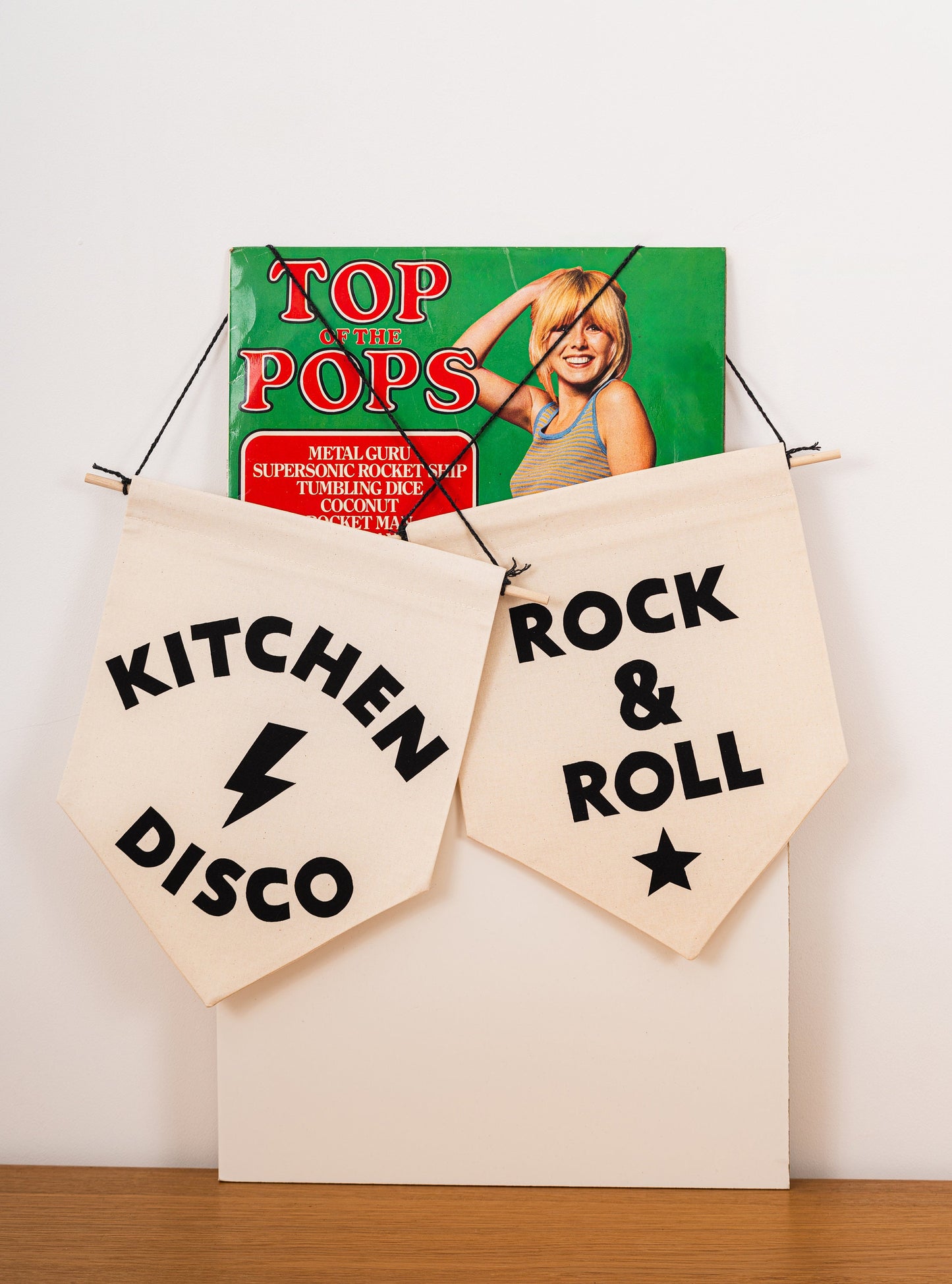 Kitchen Disco Pennant Flag