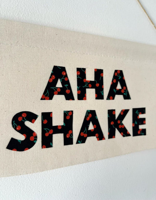 Kings of Leon Inspired 'AHA SHAKE' Pennant Flag