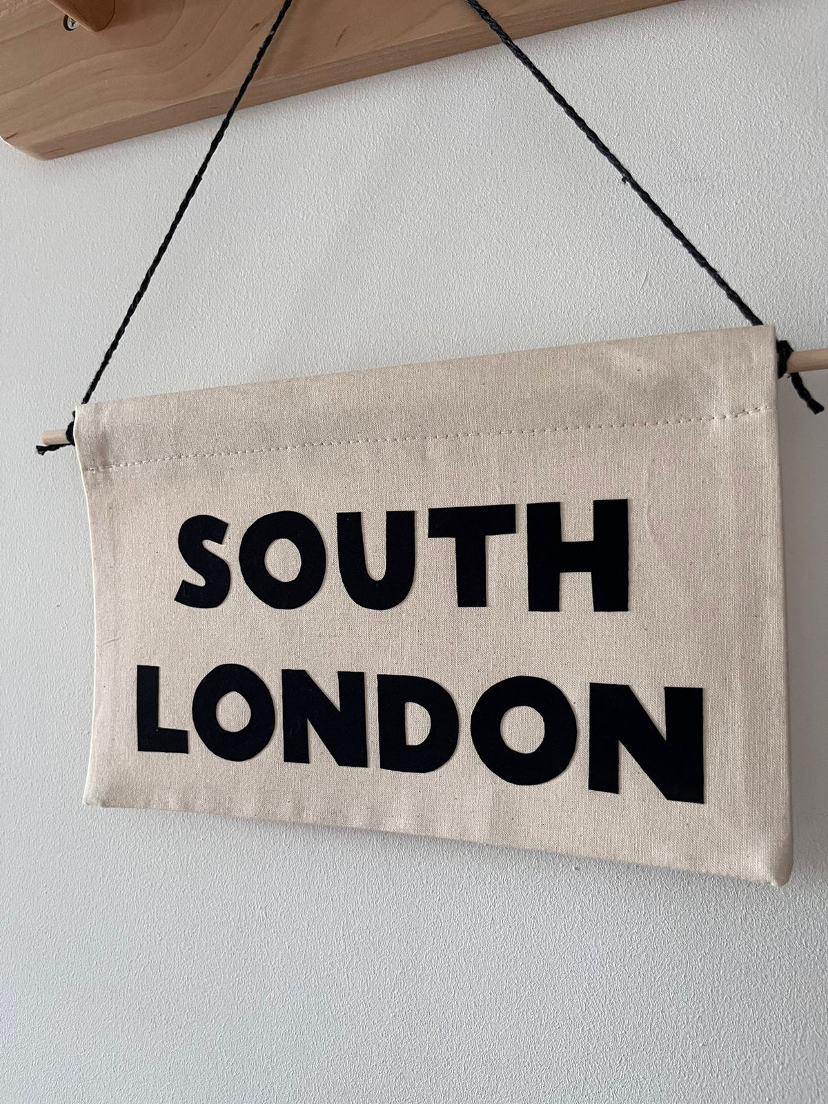 South London Handmade Wall Banner | Pennant Flag